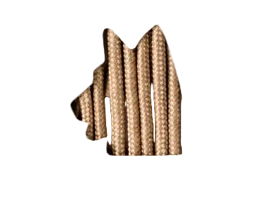 Steel Blue Nylon Laces - Sand