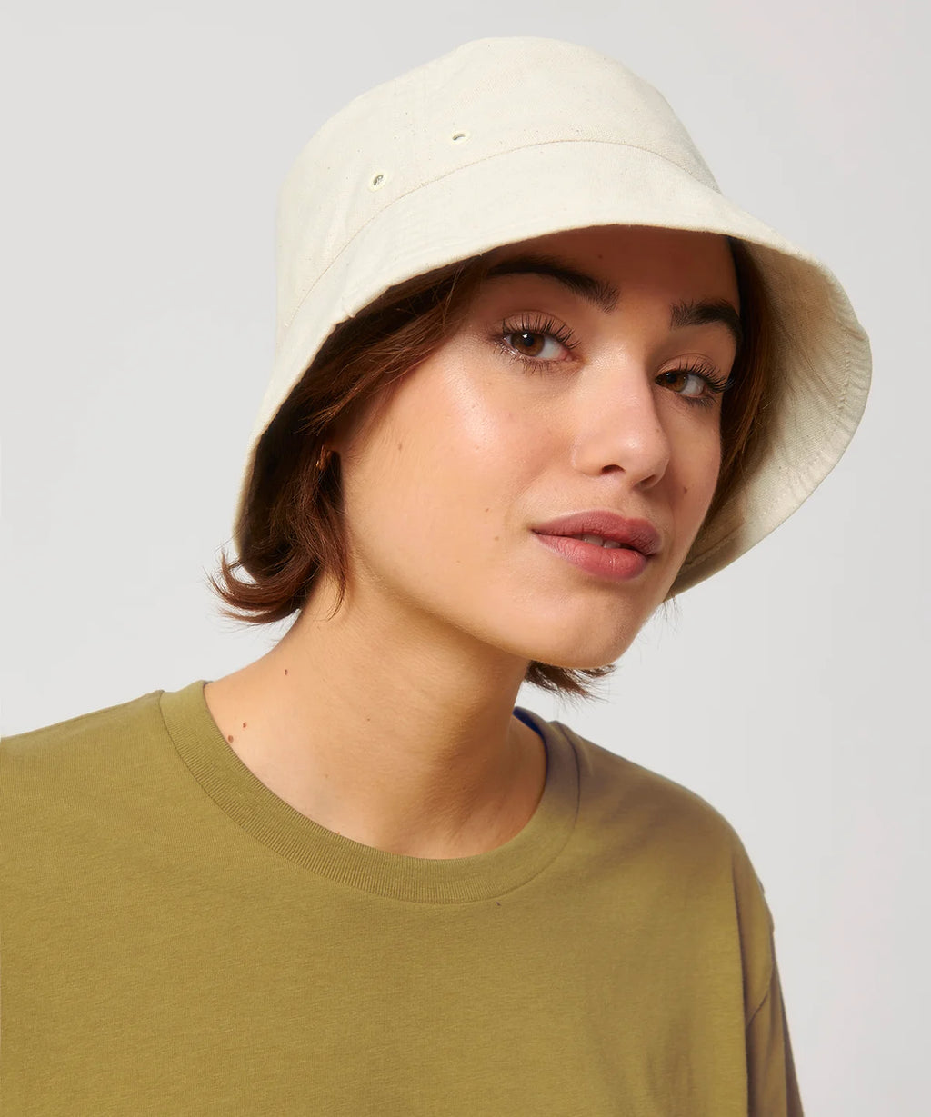 Bucket Hat with Metal Eyelets