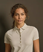Women’s luxury stretch polo