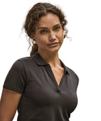 Women’s Luxury Stretch V-Neck Polo