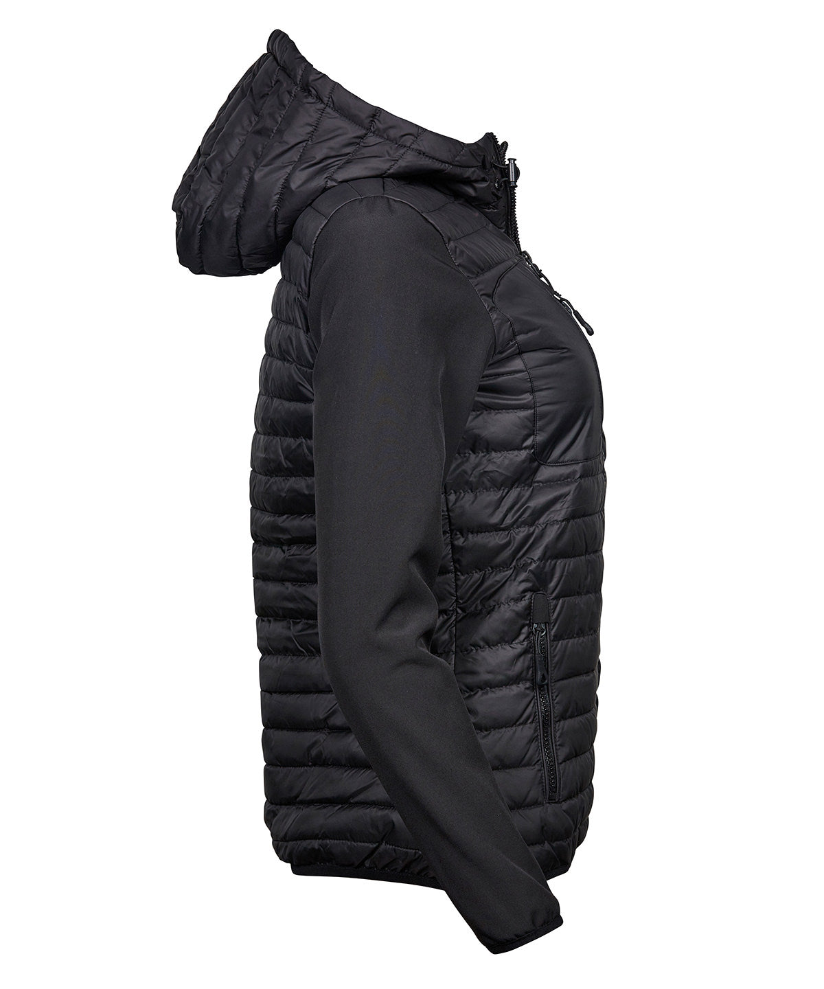 Women’s hooded crossover jacket (9629)