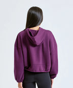 Women's TriDri® cropped oversize hoodie