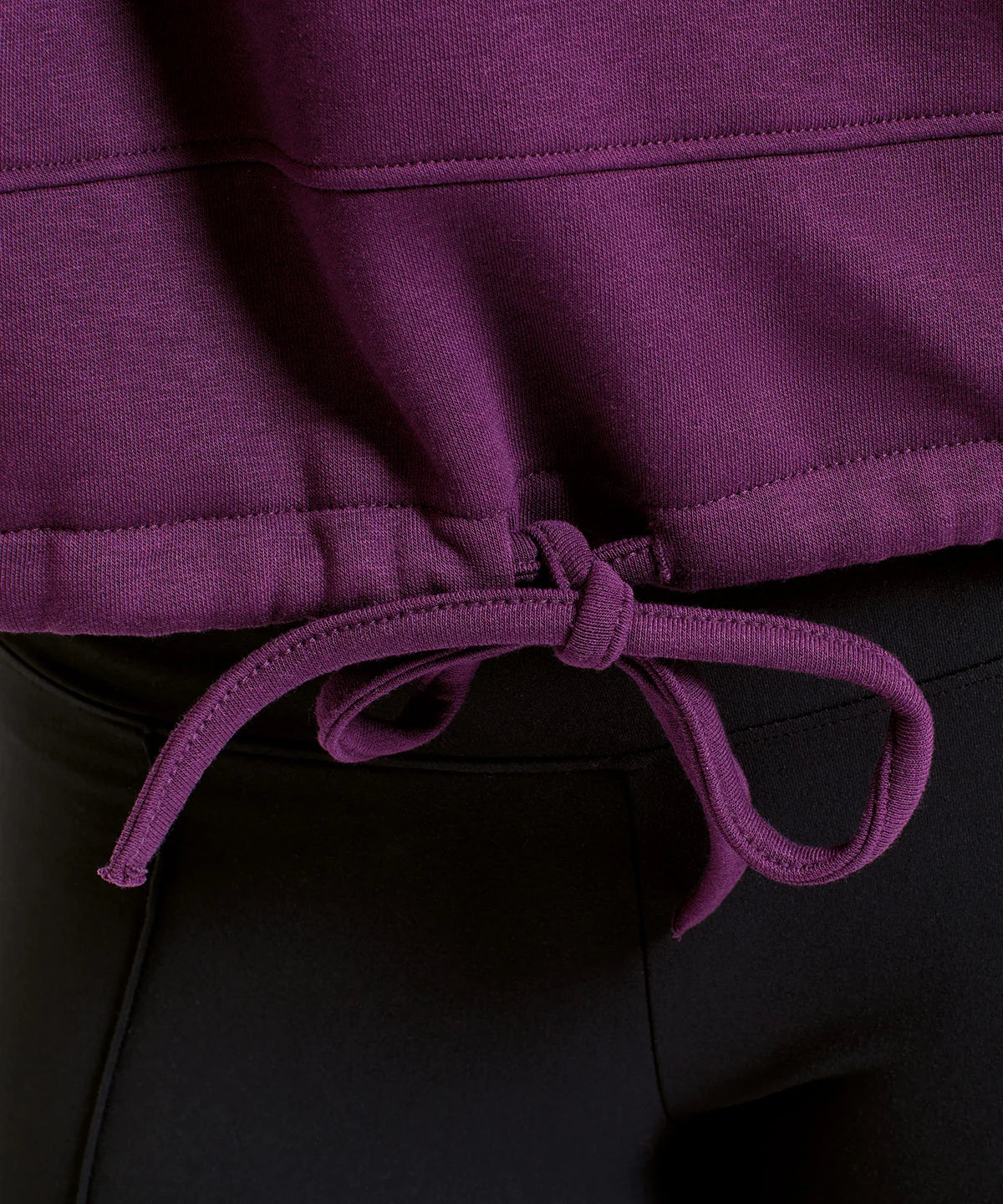 Women's TriDri® cropped oversize hoodie