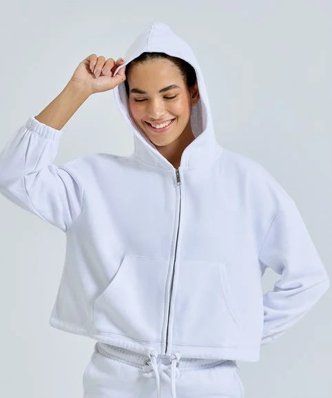 Women’s TriDri® Recycled Drawstring Full-Zip Hoodie