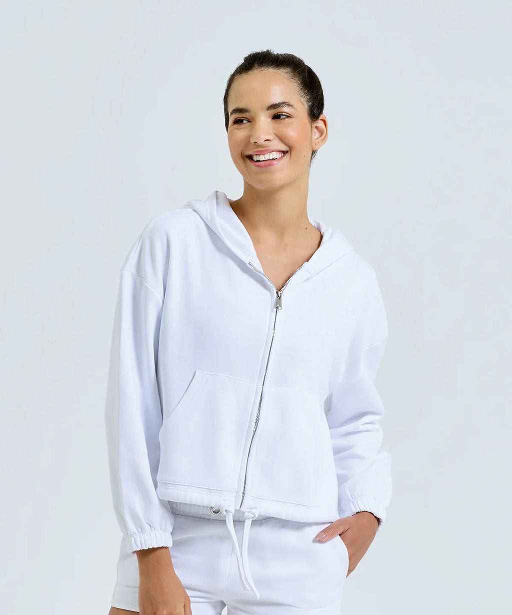 Women’s TriDri® Recycled Drawstring Full-Zip Hoodie