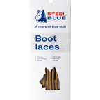 Steel Blue Nylon Laces - Wheat/Brown