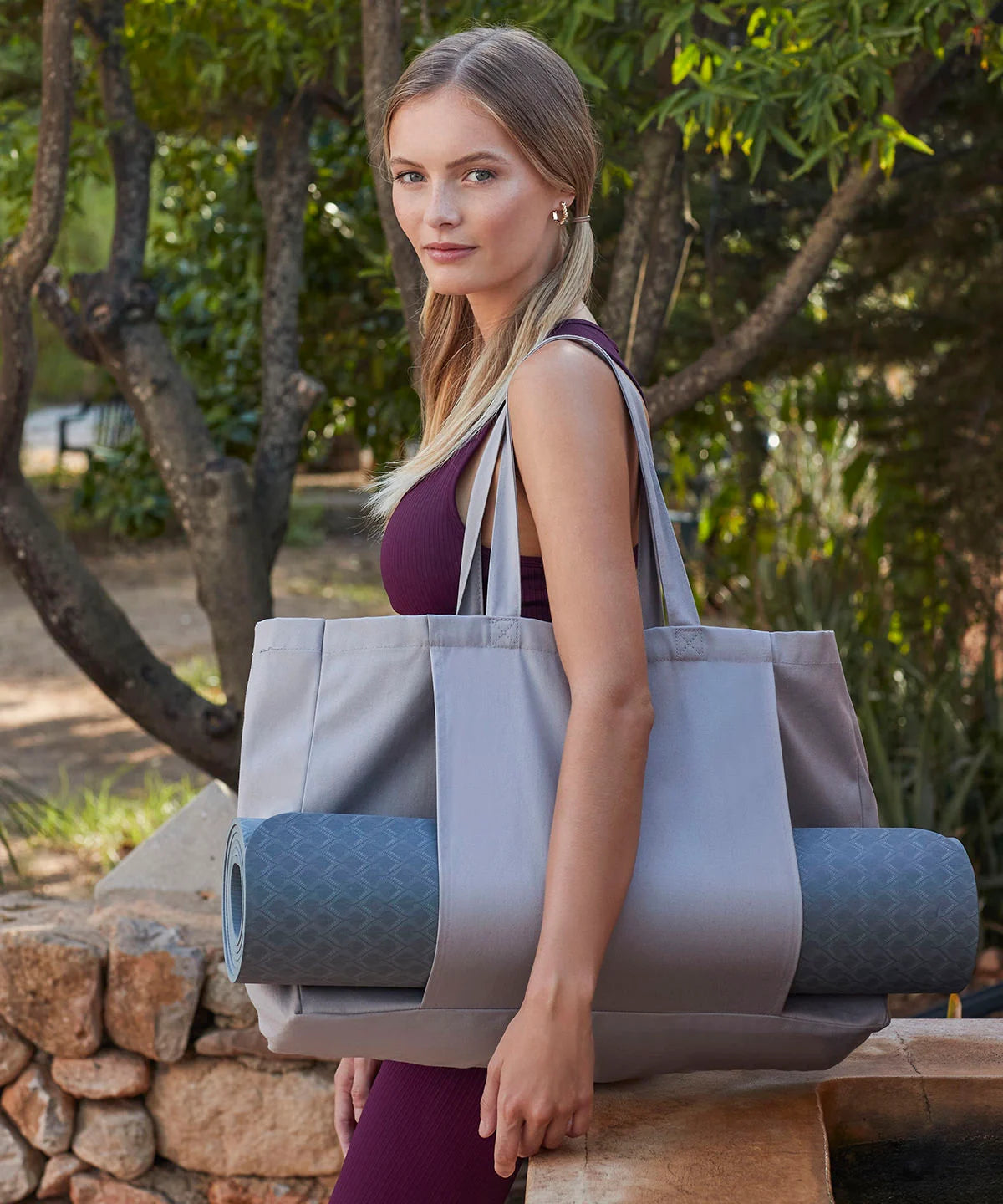 EarthAware® organic yoga tote