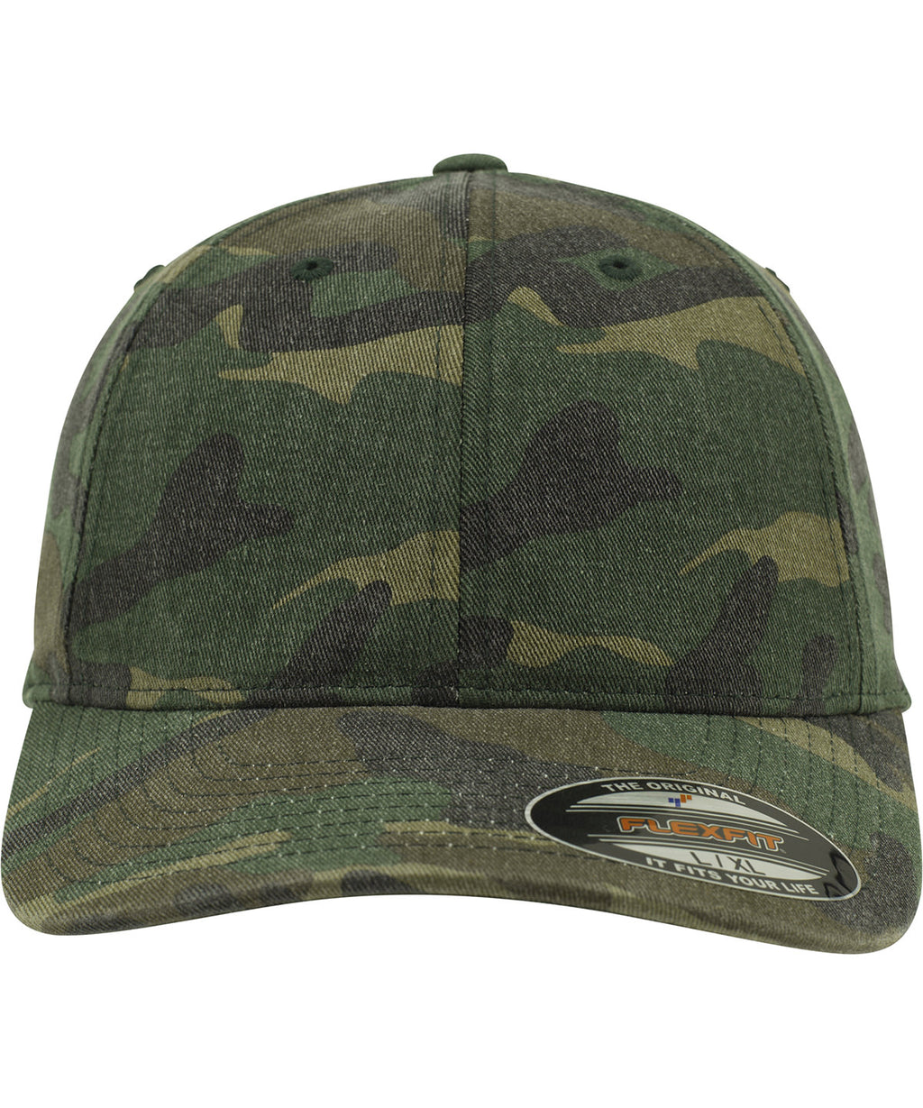 Flexfit garment washed camo (6977CA)