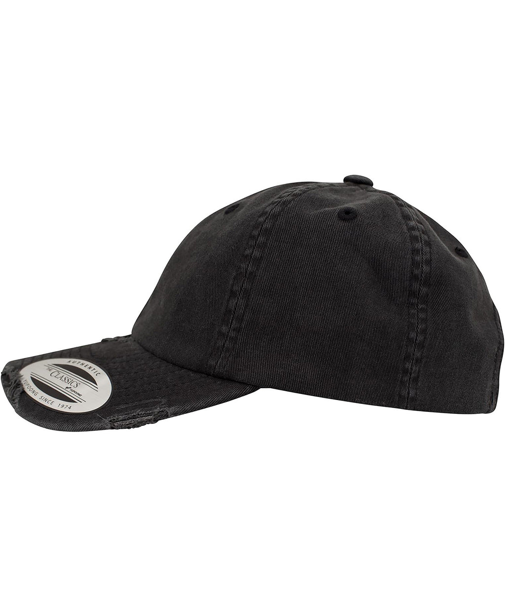 Low-Profile Destroyed Cap