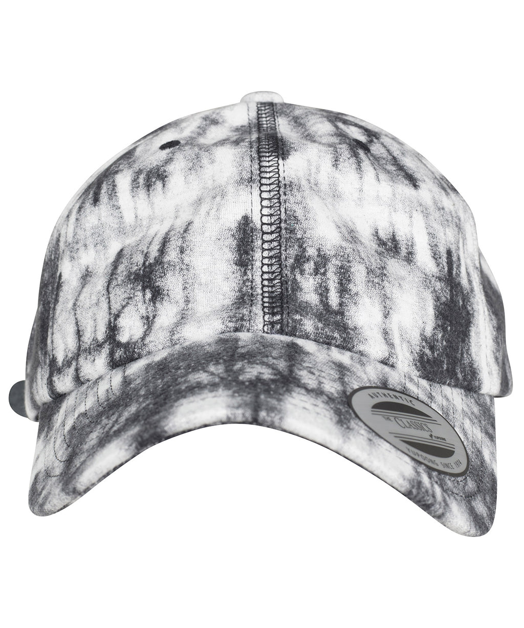 Low-profile tie-dye cap