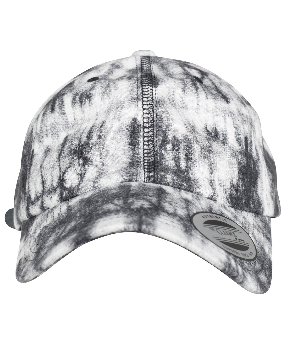 Low-profile tie-dye cap