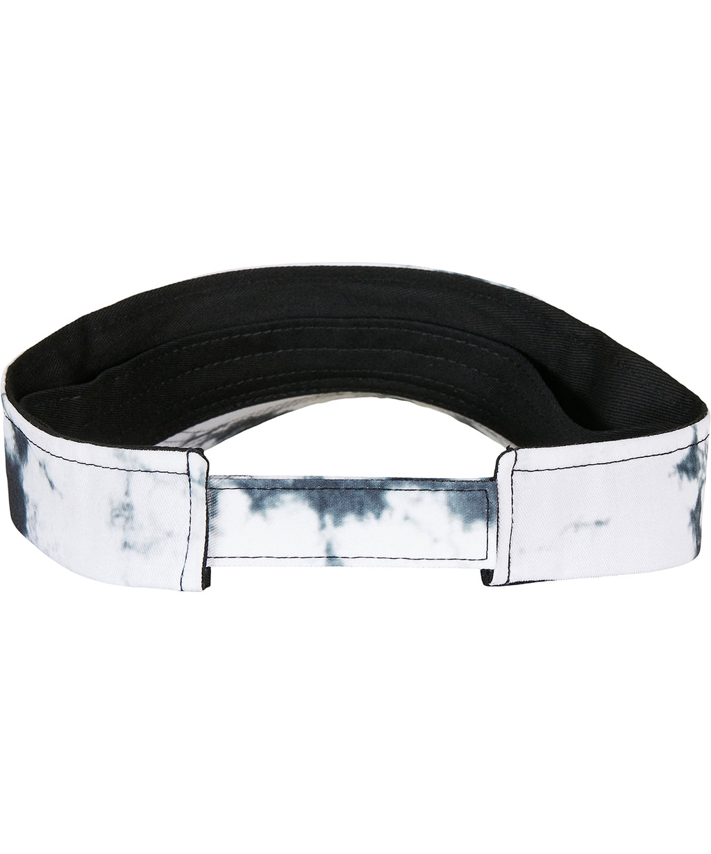 Batik dye curved visor cap