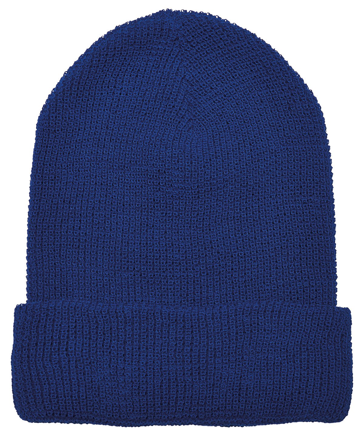 Recycled yarn waffle knit beanie