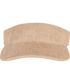 Bast visor cap