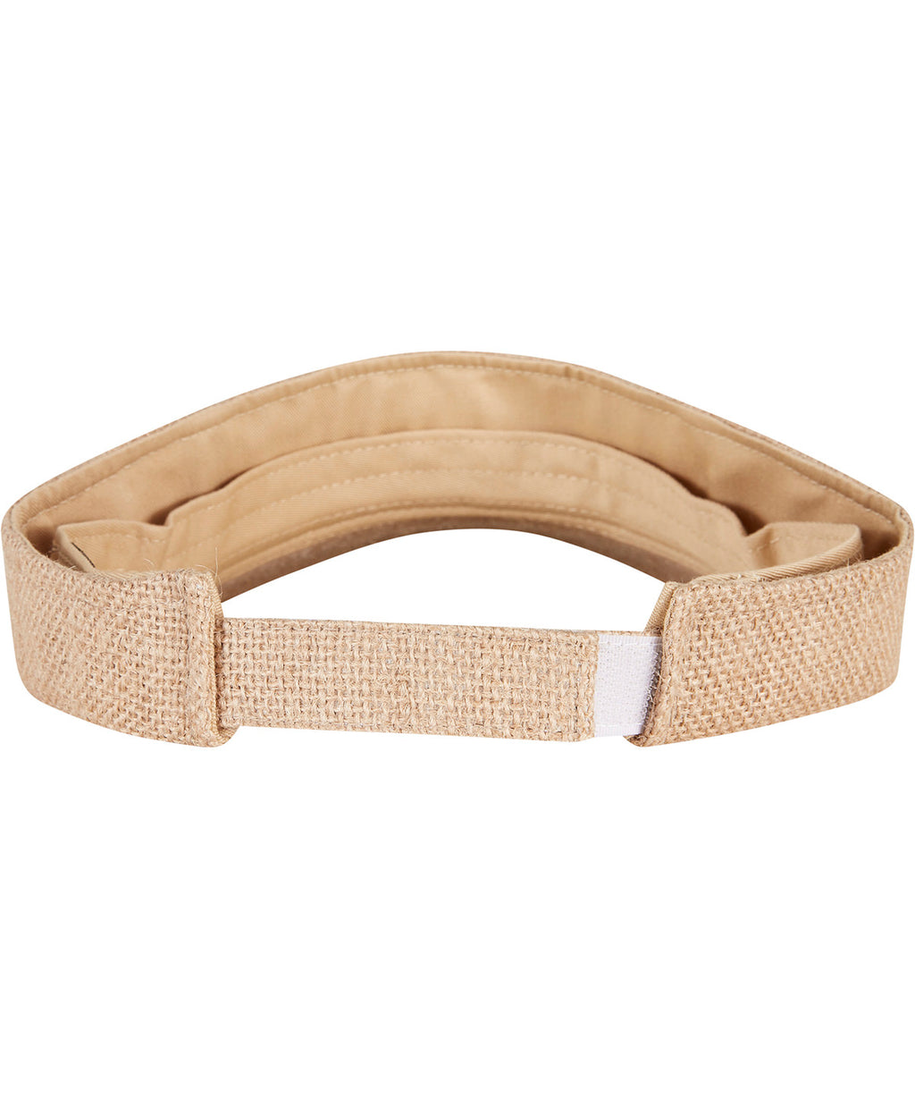 Bast visor cap